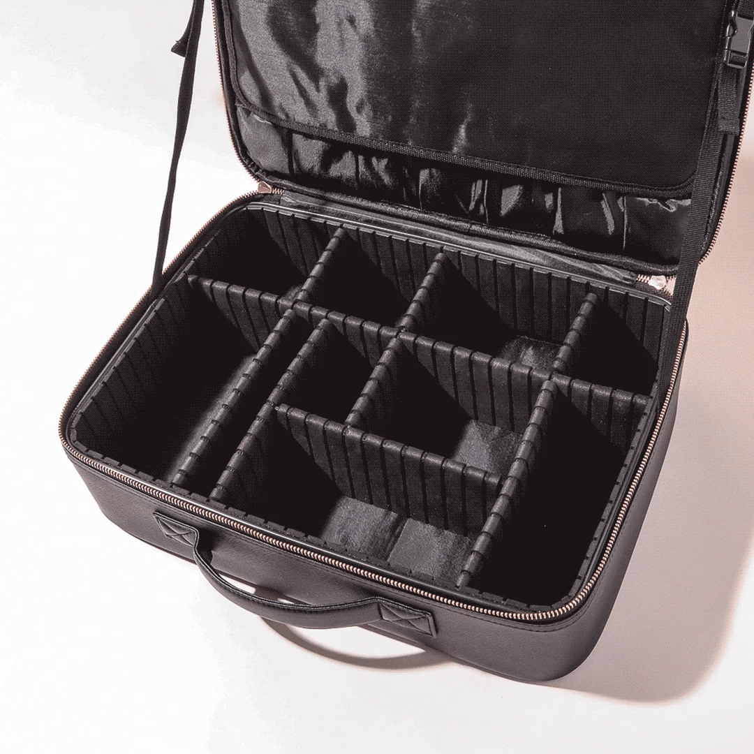 Adjustable Light Make up Bag with Mirror LED Light