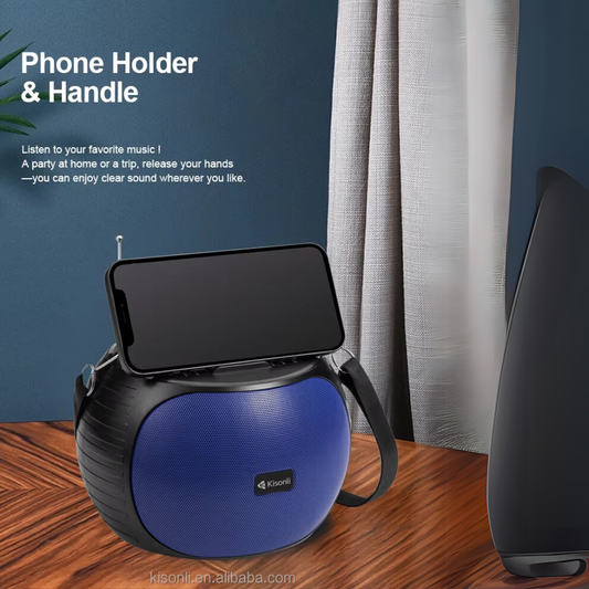 SC22 Portable 10W Solar Power Stereo Speaker