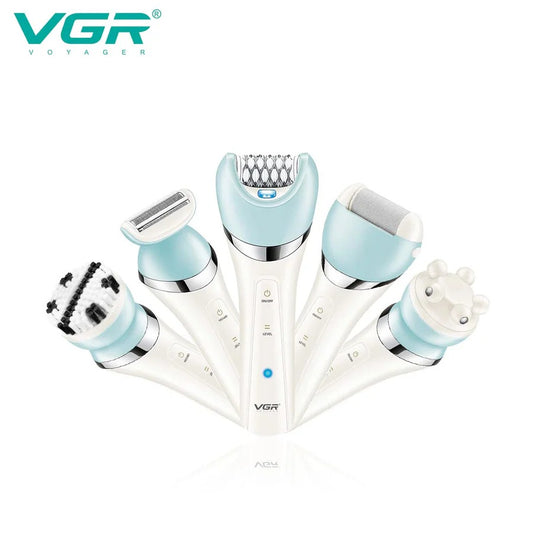 5-in-1 Women’s Grooming Kit – Shaver, Trimmer, Facial & Body
