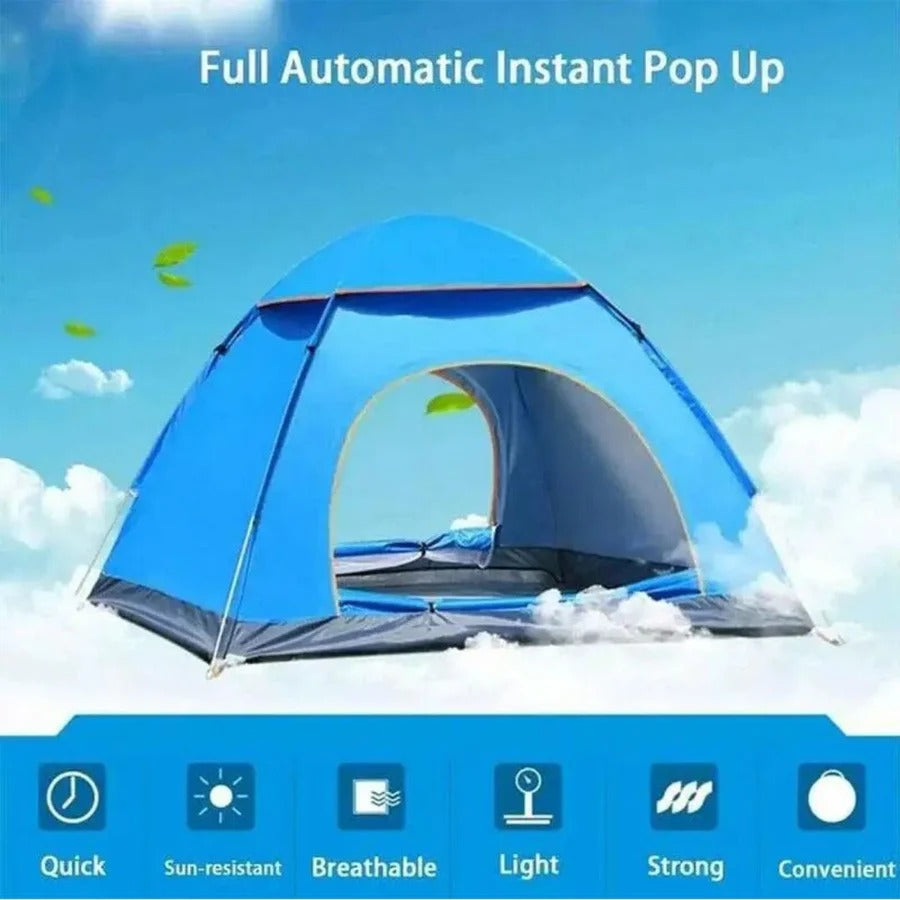 Automatic Pop-Up Tent – Waterproof & Windproof