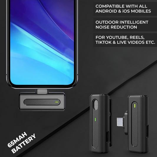 Two Wireless Microphone Type-C