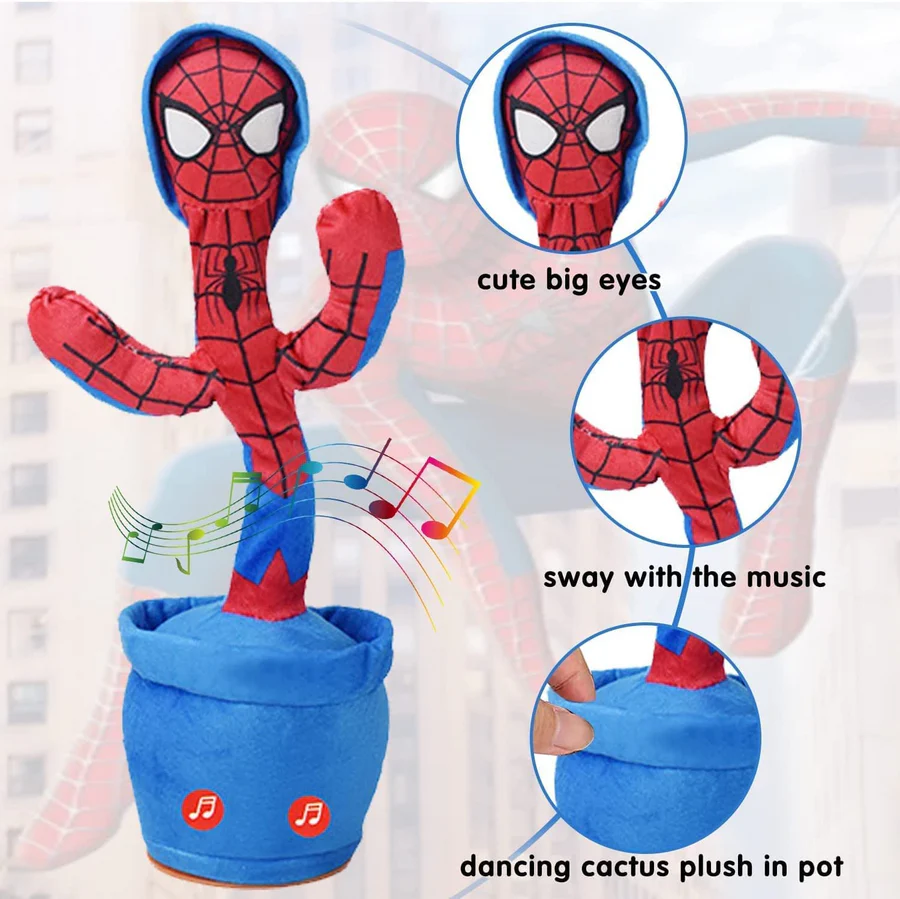 Dancing Talking Plush Toy, Cactus Talking Toy