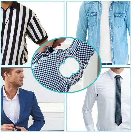 Disposable Underarm Sweat Pads - Odor-Blocking Protection