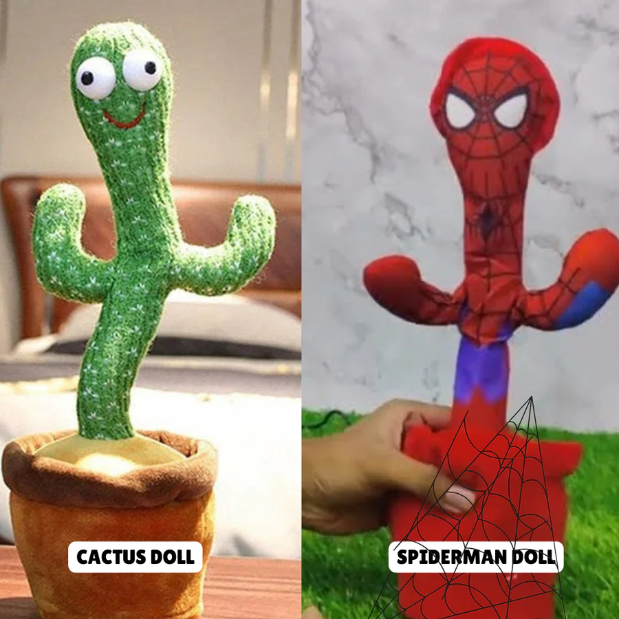 Dancing Talking Plush Toy, Cactus Talking Toy