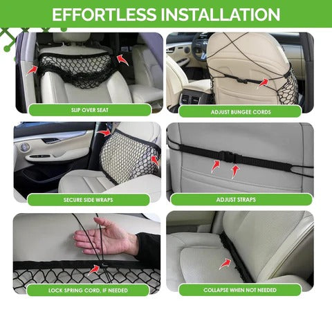 Car Seat Net Organizer Rope