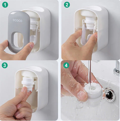 Automatic Toothpaste Dispenser Squeezer