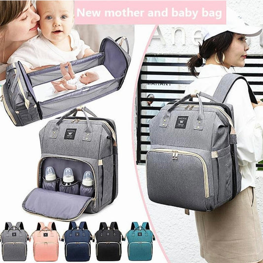 Multi-Functional Diaper Baby Bag Backpack