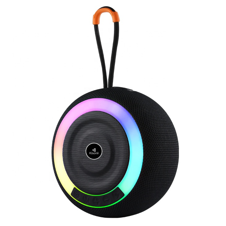 Bluetooth Speaker with Disco Lights