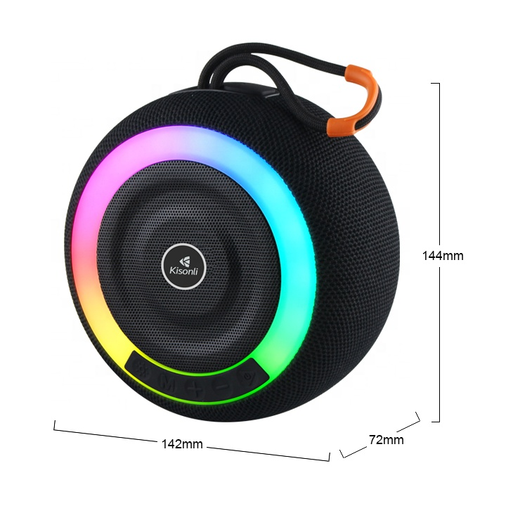 Bluetooth Speaker with Disco Lights
