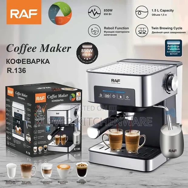 Coffee Maker Machine 1.6L R136