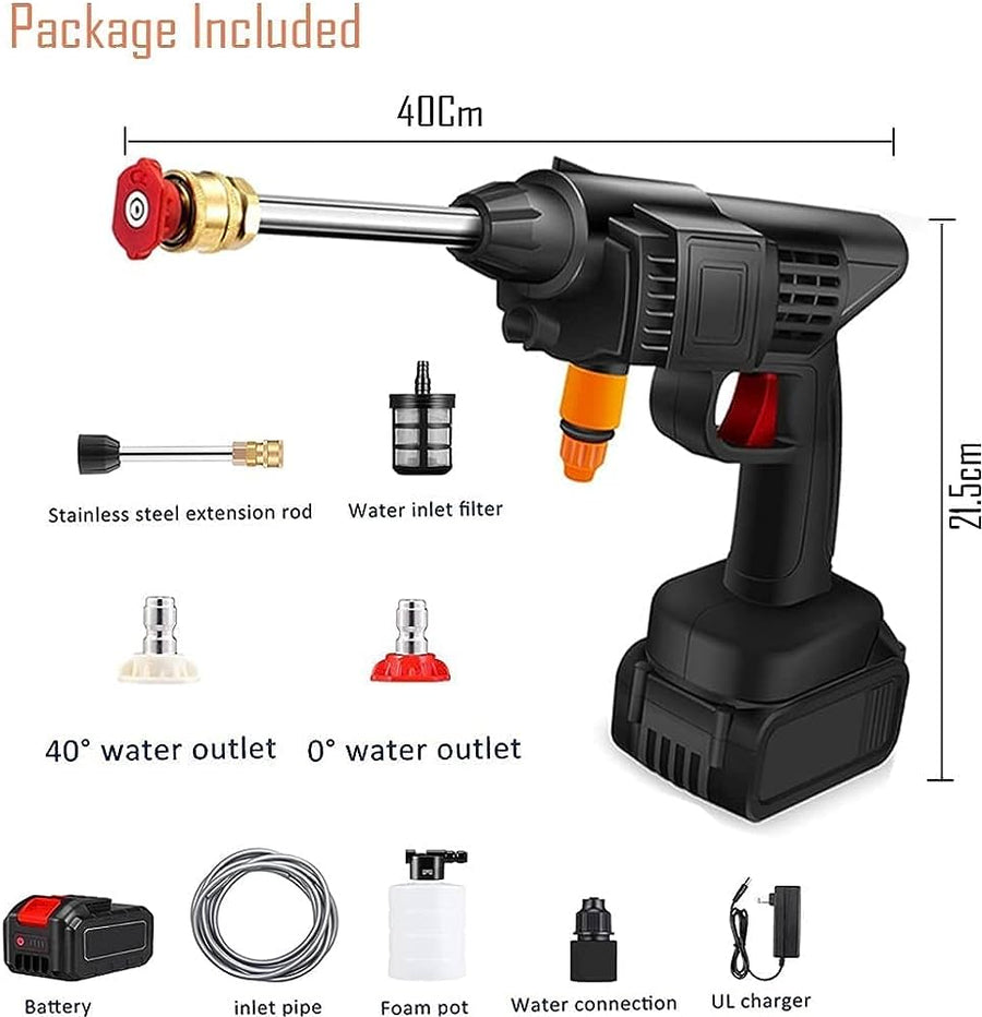 48V Portable Electric Car Water Pressure Washer