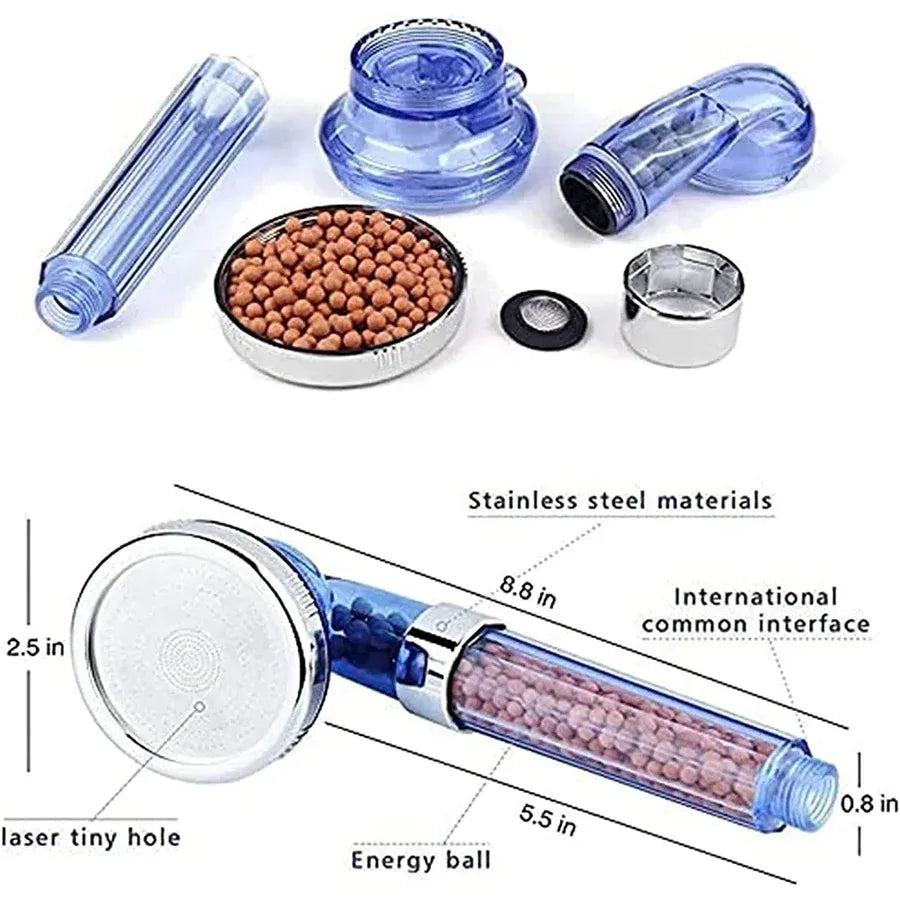 Generic Handheld Shower - Three-Speed Shower Head