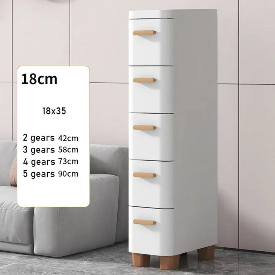 5-Layer Household Storage Cabinet for Bedroom & Bedside
