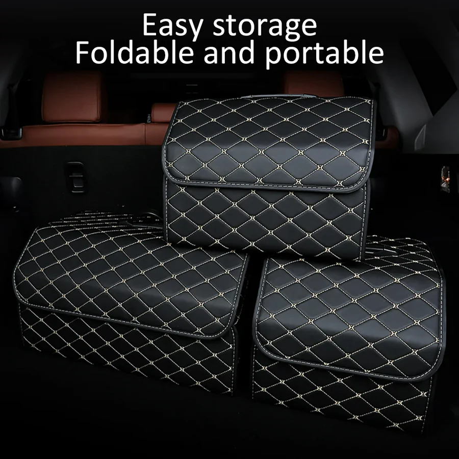 Large Capacity Multipurpose Tools Storage Bag, Car Trunk Organizer Box