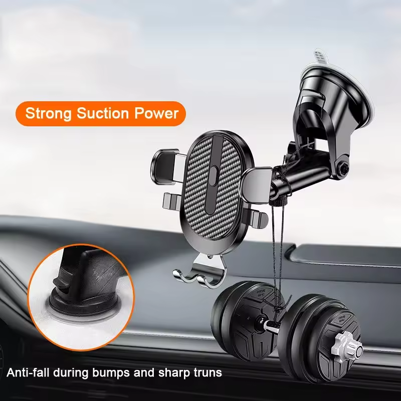 Universal 360° Car Phone Holder – Gravity Sensing Mount
