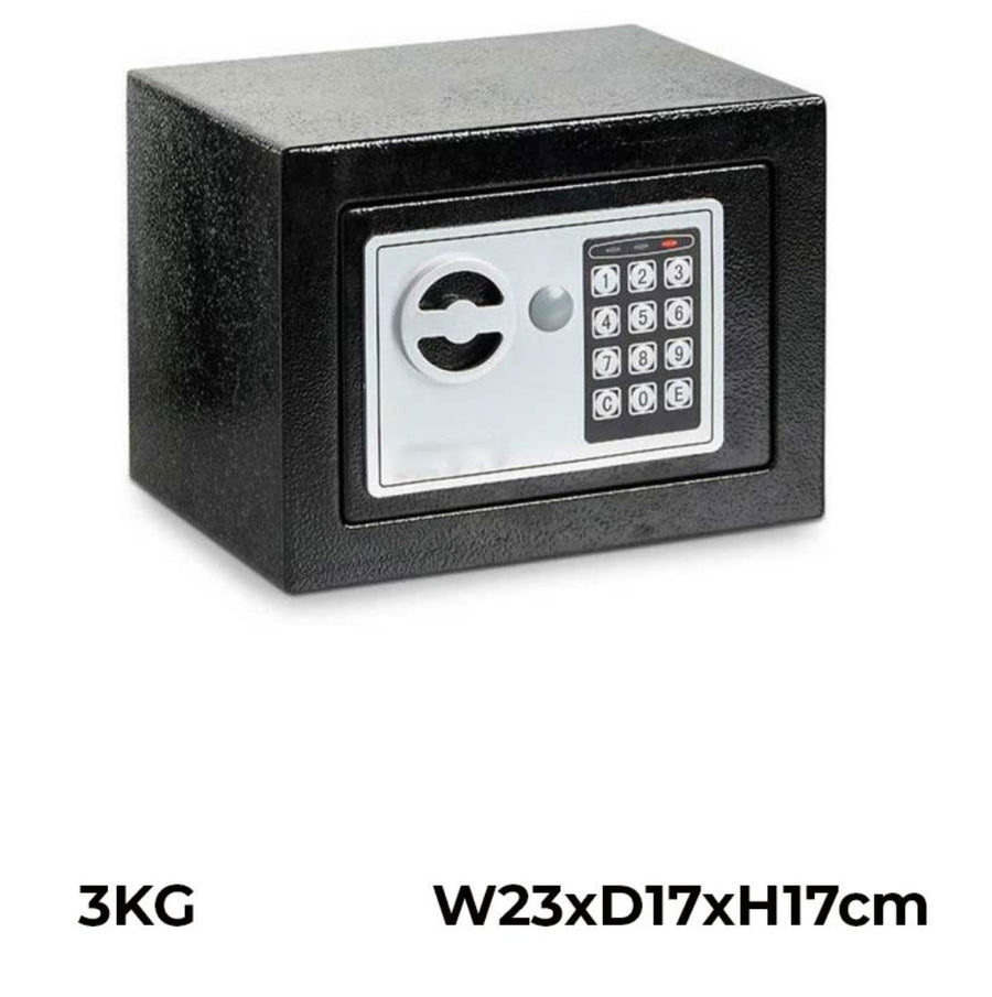 Safe Box Mini Digital Electronic Keypad Lock Safe Box Built In 2 Lock