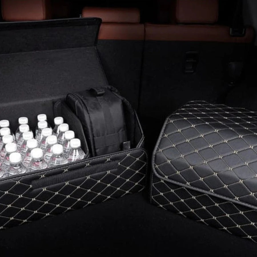 Large Capacity Multipurpose Tools Storage Bag, Car Trunk Organizer Box