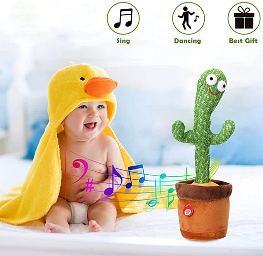 Dancing Talking Plush Toy, Cactus Talking Toy