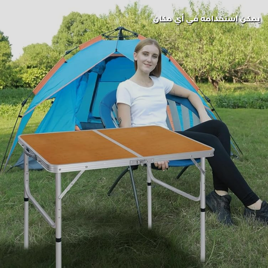 Folding Camping Table with 4 Chairs