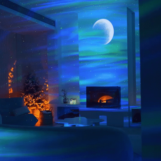 Aurora Lights Star Projector, Galaxy Projector with Remote Control