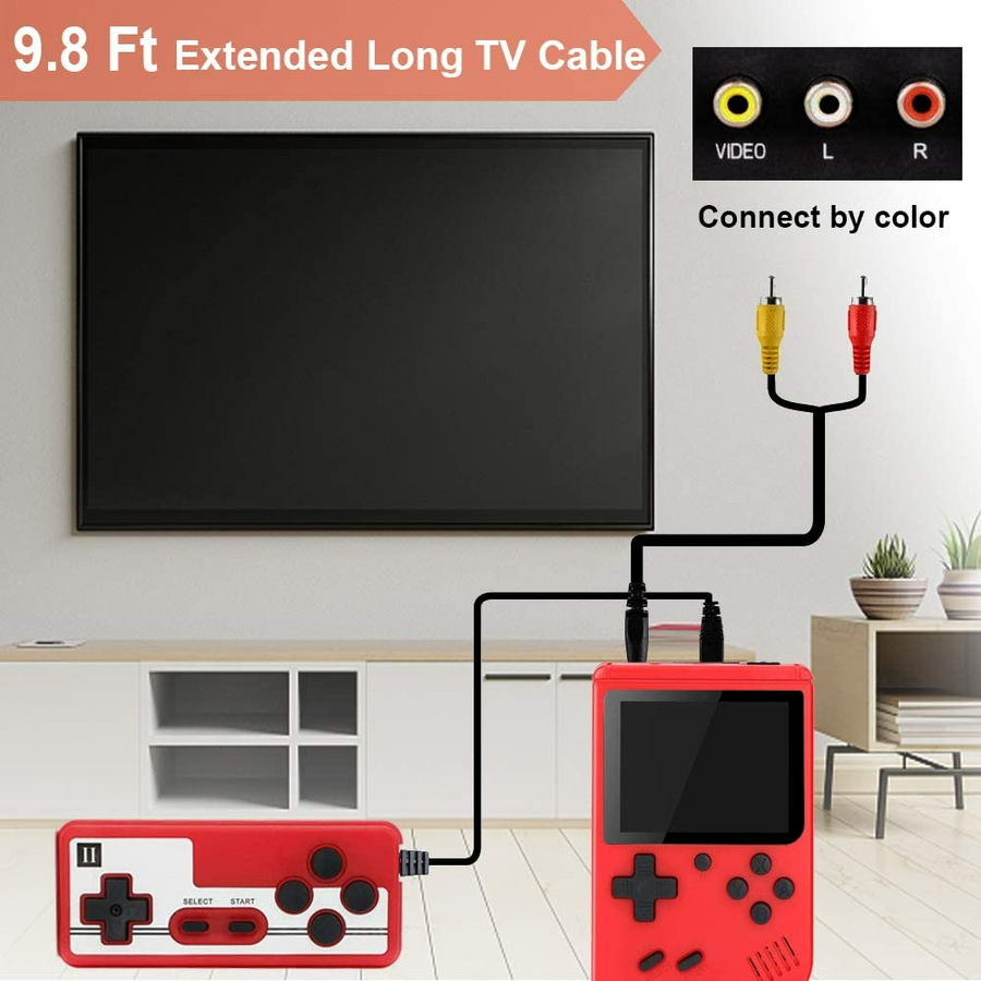 Retro Gaming Console , Handheld Game Console - inBuilt 400 Classic Gam