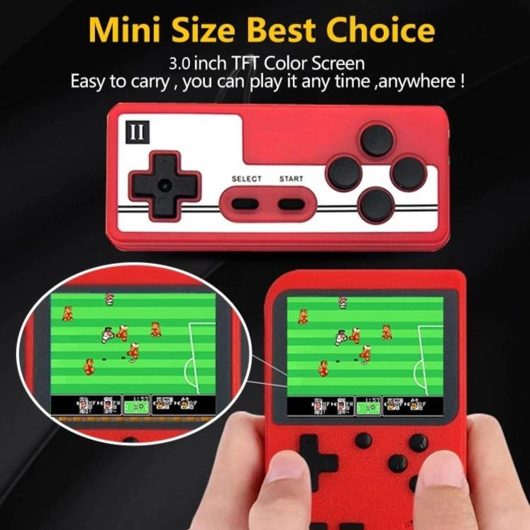 Retro Gaming Console , Handheld Game Console - inBuilt 400 Classic Gam