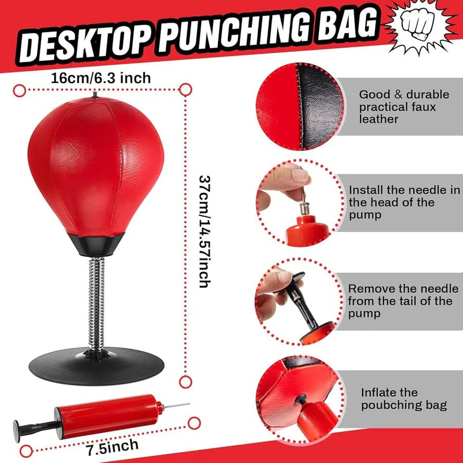 Desk Boxing Speed Ball Reflex - Punching Bag