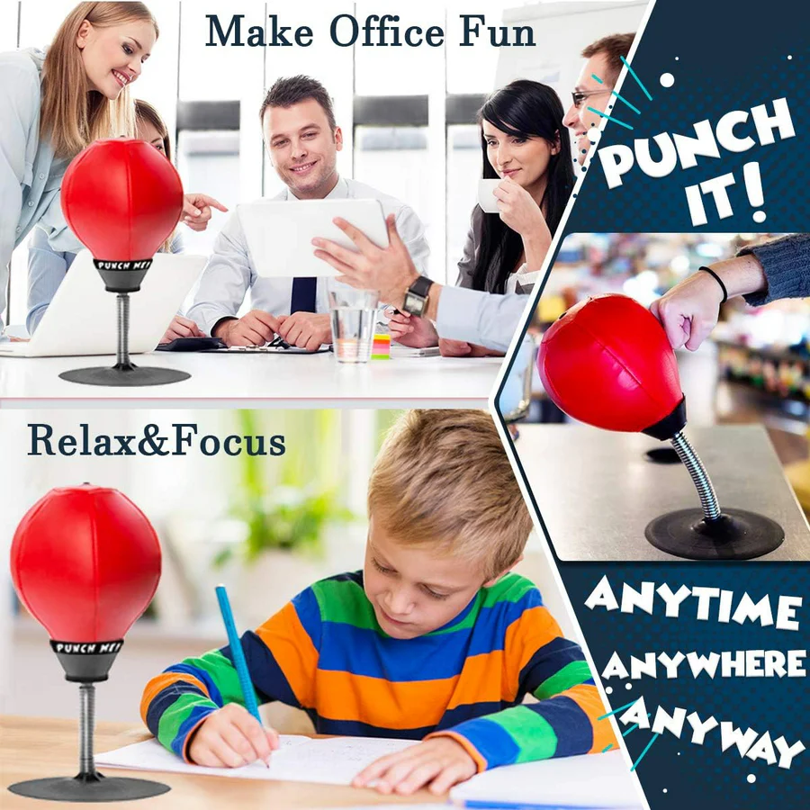 Desk Boxing Speed Ball Reflex - Punching Bag