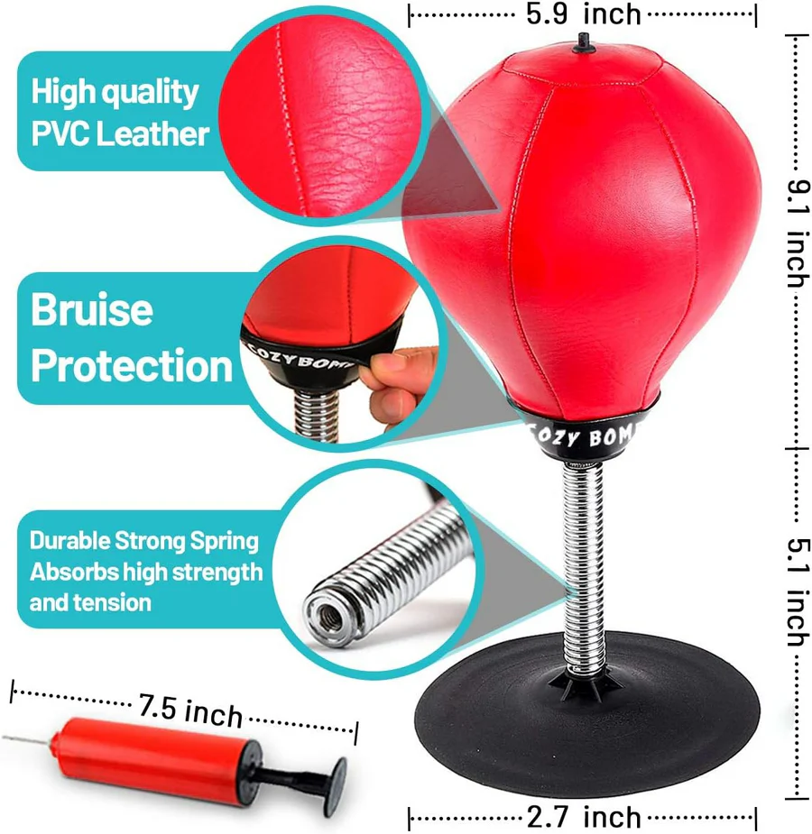Desk Boxing Speed Ball Reflex - Punching Bag
