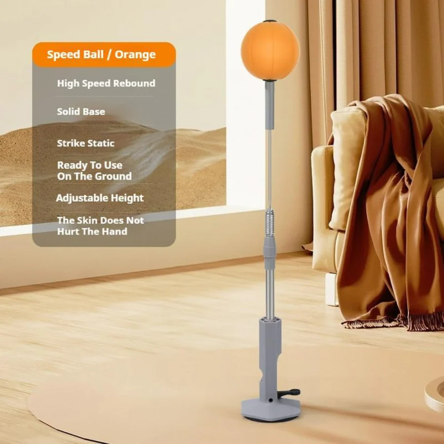 Vertical Boxing Speed Ball Reflex Ball Punching Bag