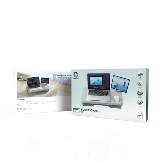 Premium Multi Functional Cushioned Lap Desk 17