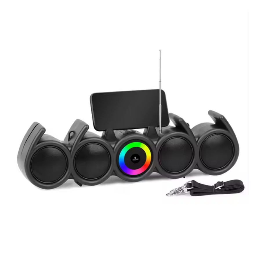 Soundbar Bluetooth RGB Speaker With Dynamic RGB Lighting LED-9