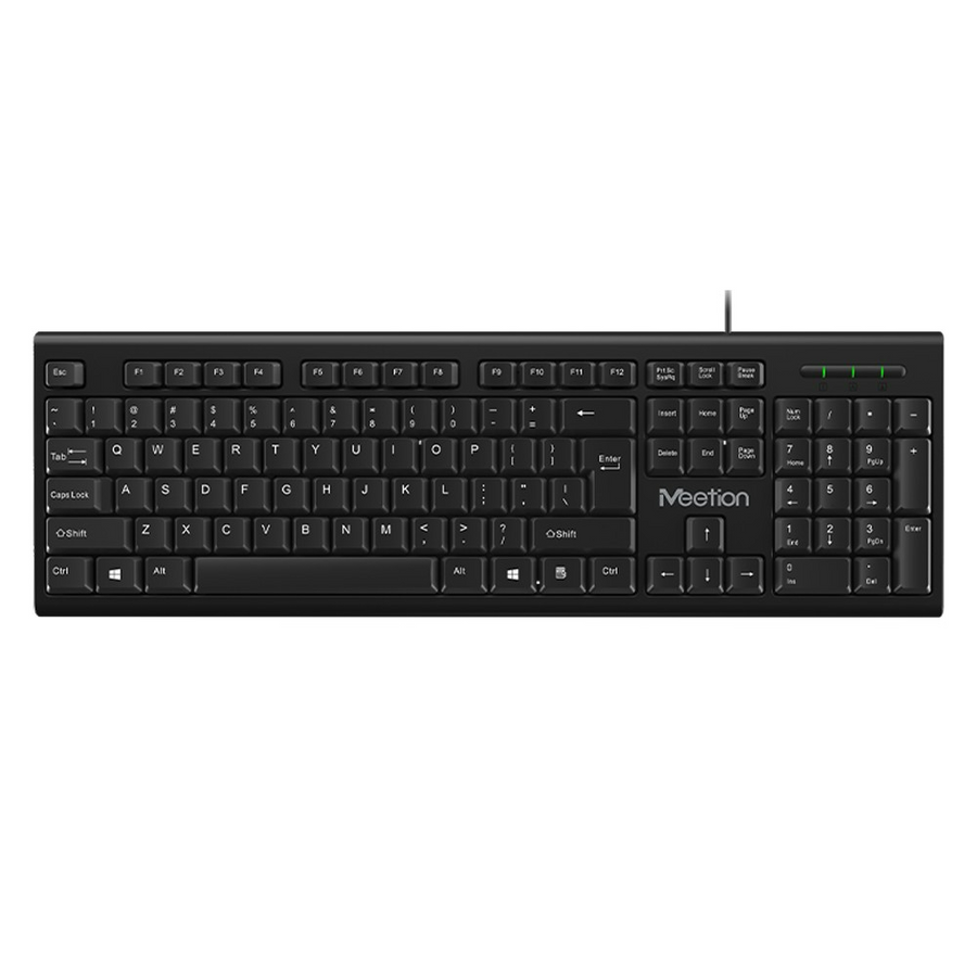 Meetion MT-C100 USB WIRED KEYBOARD AND MOUSE COMBO KIT FOR COMPUTER