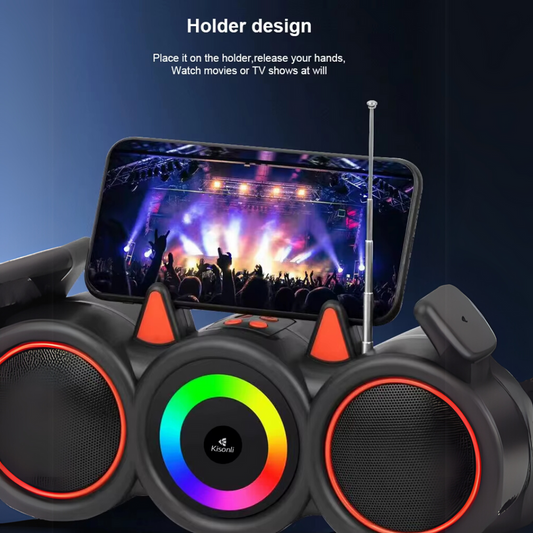 Soundbar Bluetooth RGB Speaker With Dynamic RGB Lighting LED-9