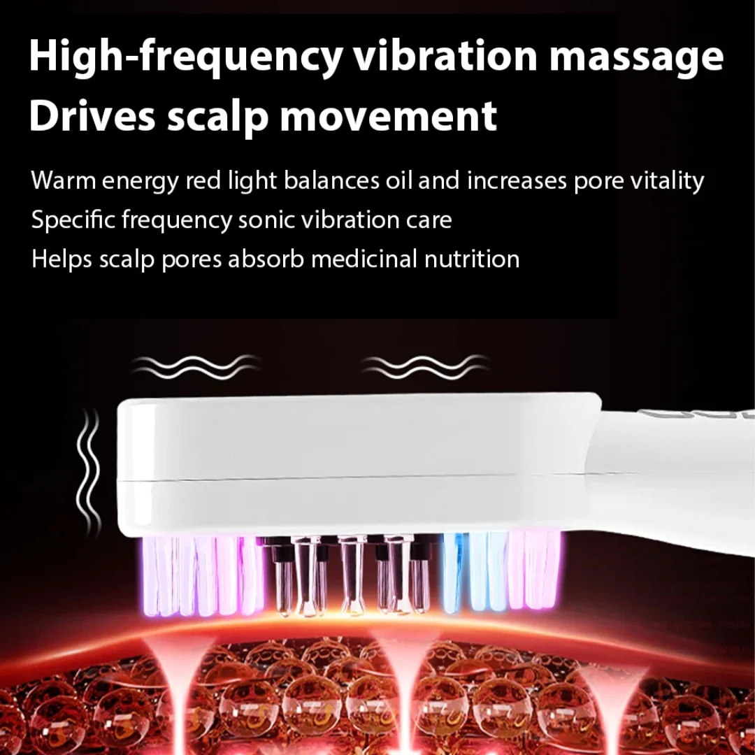 Electric EMS Scalp & Hair Care – LED Therapy