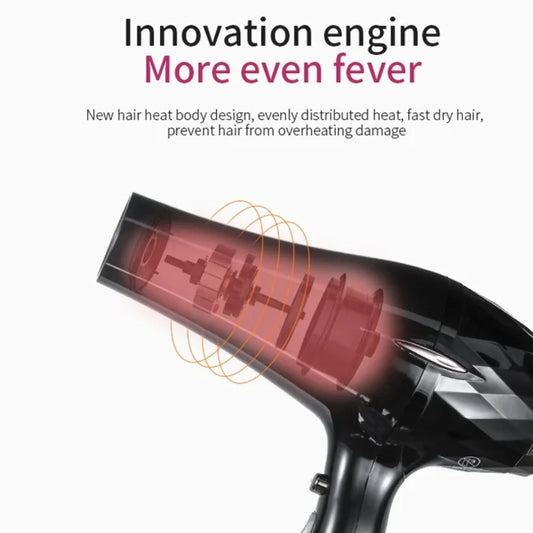 V413 Professional Hair Dryer _ 2200W High Power