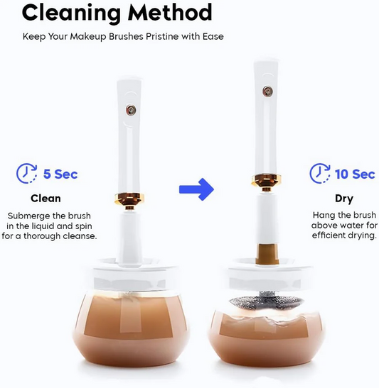Makeup Brush Cleanser - All Brush Types & Sizes