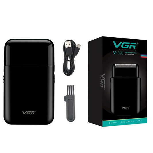 Ultra-Thin Electric Shaver & Beard Trimmer – Rechargeable Razor with USB