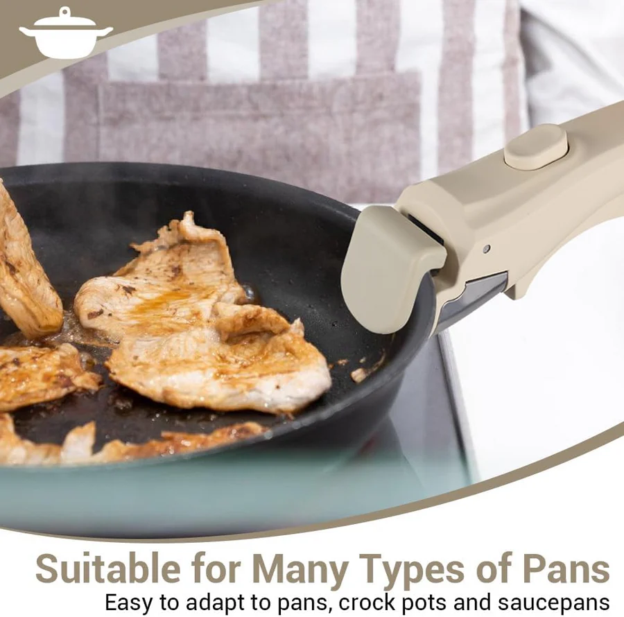 Detachable & Removable Universal Pot Handle