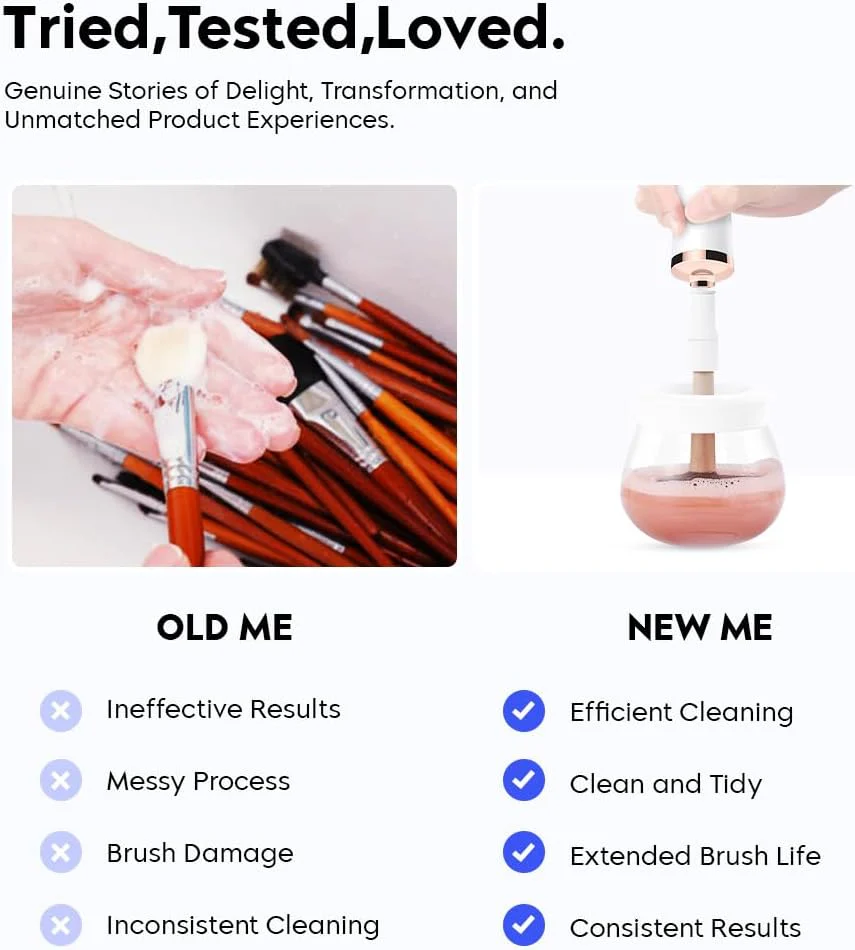 Makeup Brush Cleanser - All Brush Types & Sizes