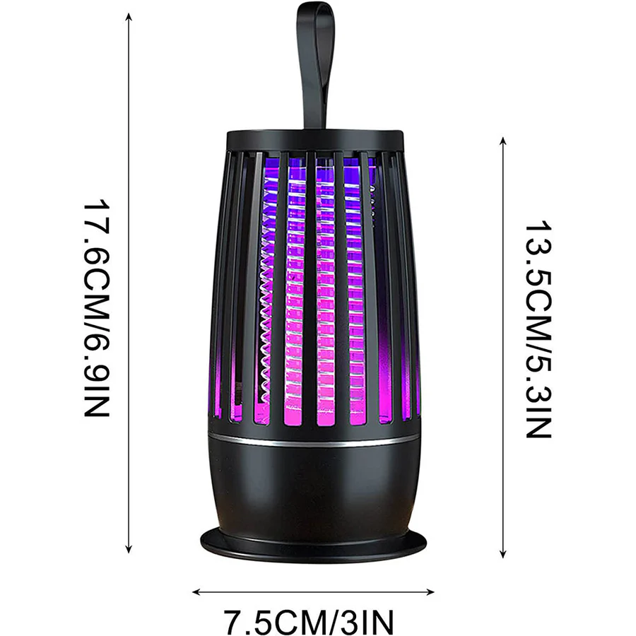 Mosquito Killer Lamp 8W 220V LED Electric Shock Bug Repeller