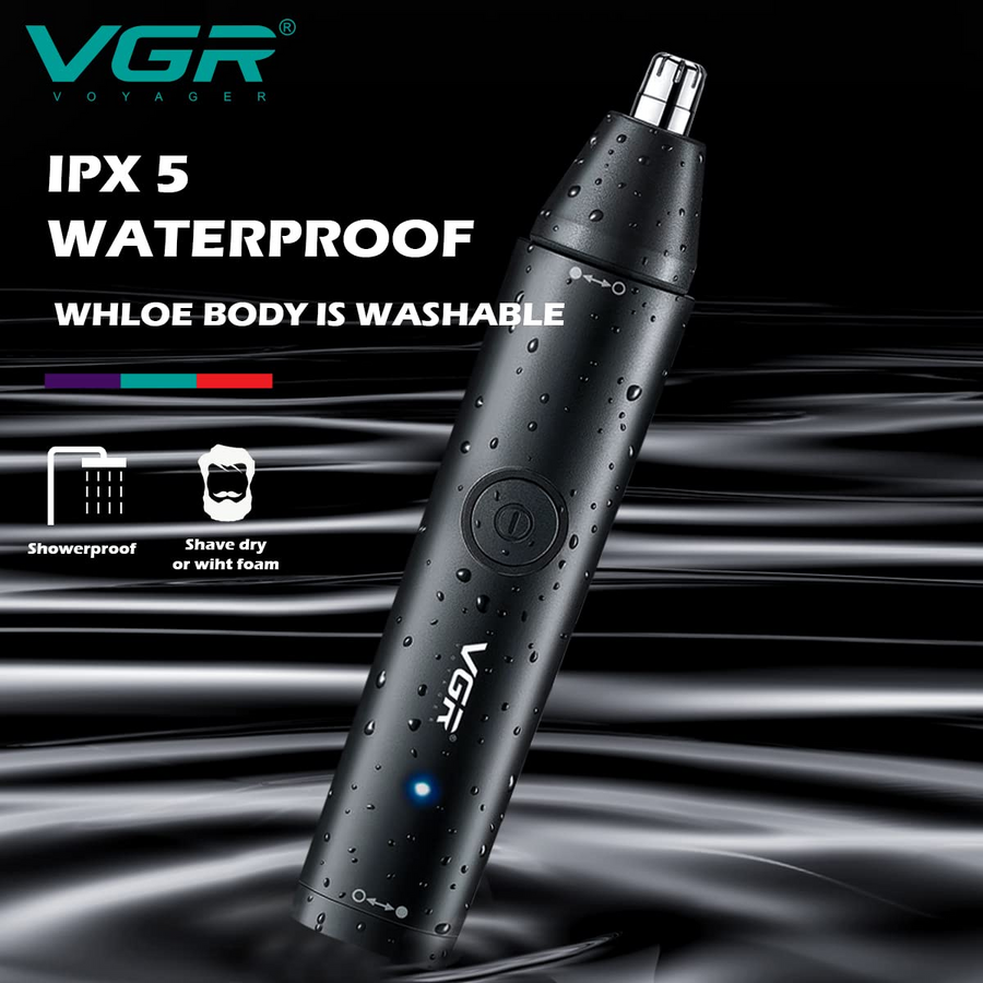 Ear, Nose & Eyebrow Trimmer – USB Rechargeable, Nose Clipper