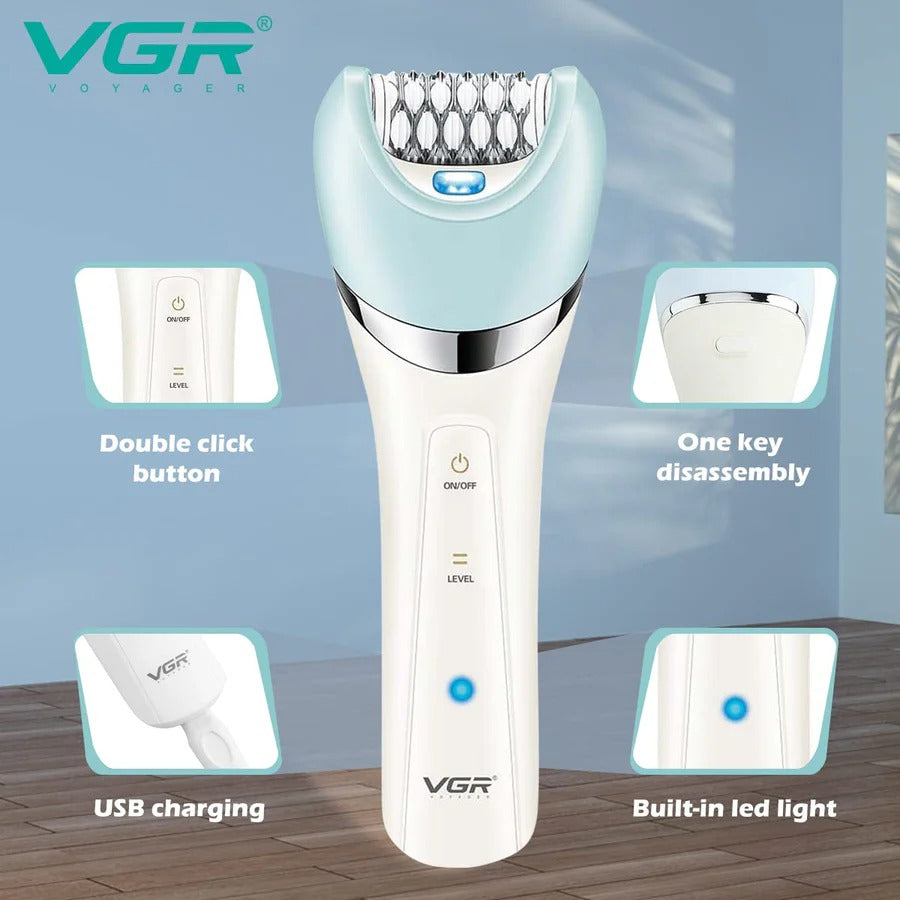 5-in-1 Women’s Grooming Kit – Shaver, Trimmer, Facial & Body
