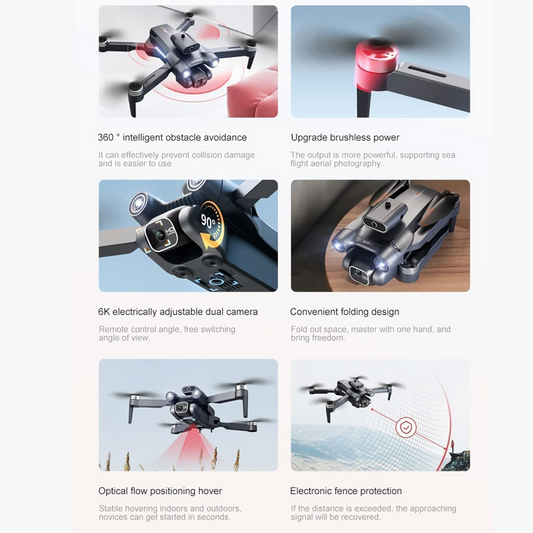 P12 Pro Drone Multi Feature Foldable Drone With Camera