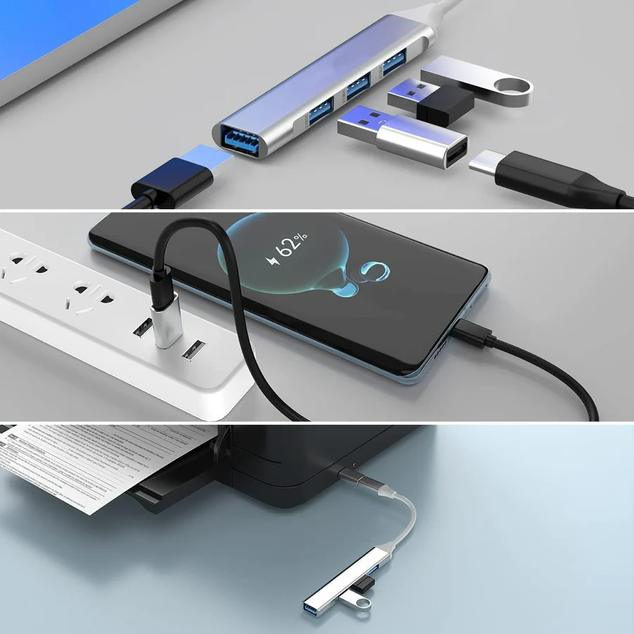 4 Ports USB Hub USB Splitter