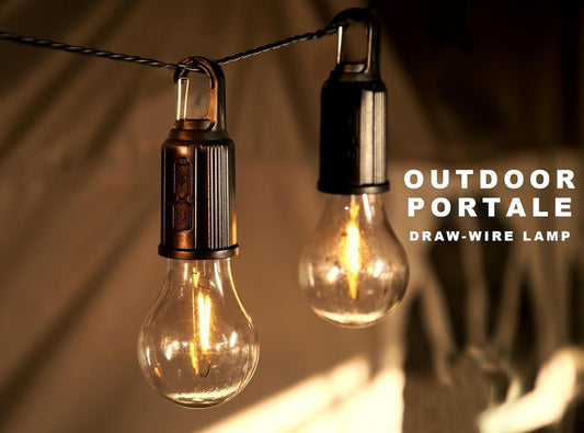 Portable Camping Lamp 600mAh LED with Hanging Portable Lighting Waterproof