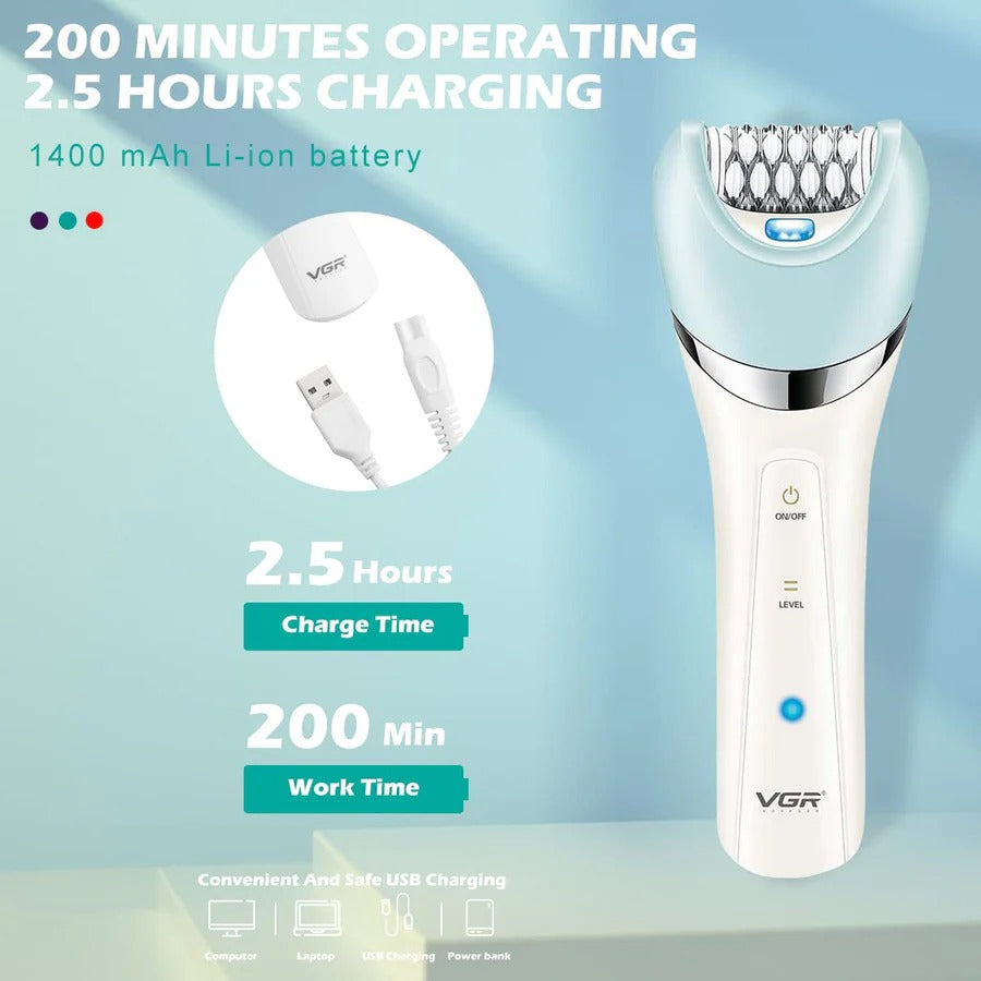 5-in-1 Women’s Grooming Kit – Shaver, Trimmer, Facial & Body