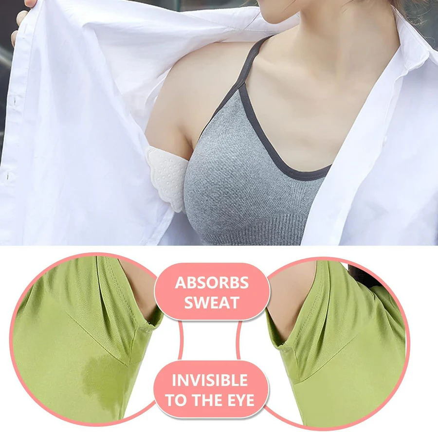 Disposable Underarm Sweat Pads - Odor-Blocking Protection