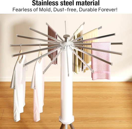 Folding Tripod Clothes Airer