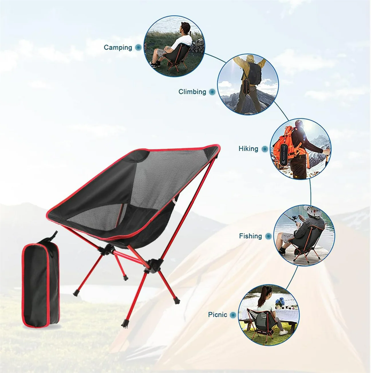 Folding Outdoor Camping Foldable Chair